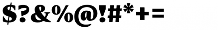 Nomada Serif Extrablack Font OTHER CHARS