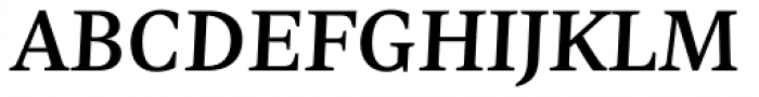Nomada Serif Medium Italic Font UPPERCASE