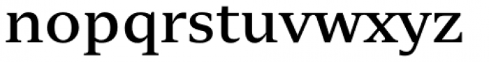 Nomada Serif Medium Font LOWERCASE