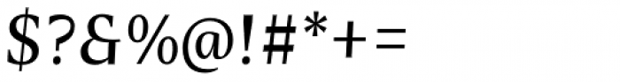 Nomada Serif Regular Italic Font OTHER CHARS