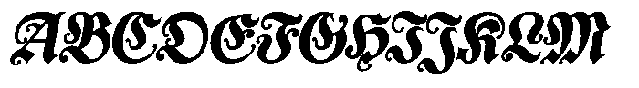 Nomen Est Omen Bold Italic Font UPPERCASE