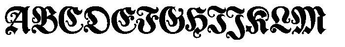 Nomen Est Omen Bold Font UPPERCASE