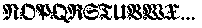 Nomen Est Omen Bold Font UPPERCASE