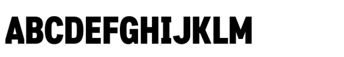 Nomenclatur Black Condensed Font UPPERCASE