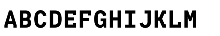 Nomenclatur Mono Bold SC Font UPPERCASE