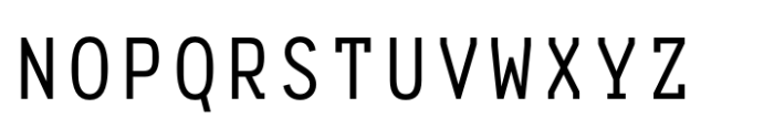 Nomenclatur Mono Light C Font UPPERCASE