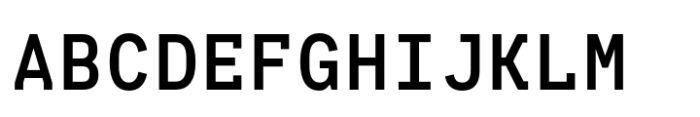Nomenclatur Mono Medium SC Font UPPERCASE