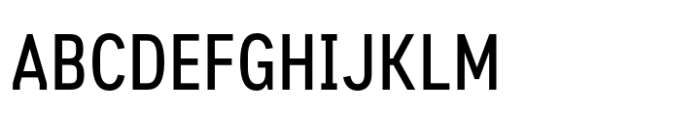 Nomenclatur Regular Condensed Font UPPERCASE