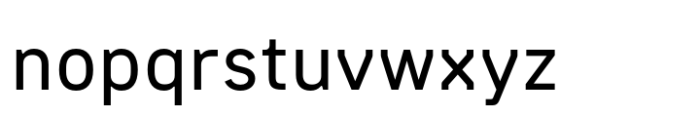 Nomenclatur Regular Font LOWERCASE
