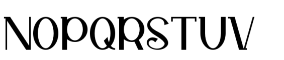 Nomerust Regular Font UPPERCASE