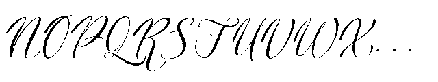 Nomesyl Bridella Regular Font UPPERCASE