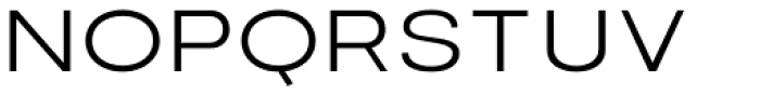 Nominee Light Extended Font UPPERCASE