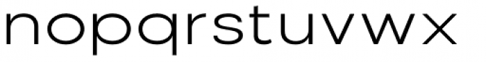 Nominee Light Extended Font LOWERCASE