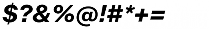 Noname™ (Pro) Bold Italic Font OTHER CHARS