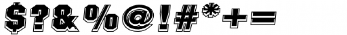 Nonami Ako Type C Medium Oblique Font OTHER CHARS