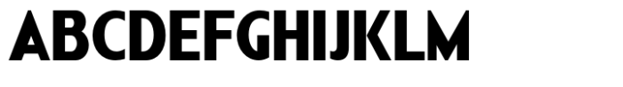 Nonia Black Condensed Font UPPERCASE