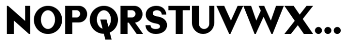 Nonia Black Font UPPERCASE