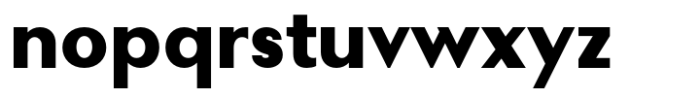 Nonia Black Font LOWERCASE