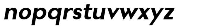 Nonia Bold Italic Font LOWERCASE