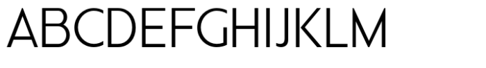 Nonia Light Font UPPERCASE