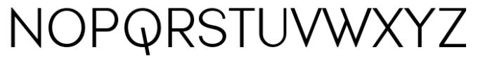 Nonia Light Font UPPERCASE