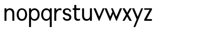 Nonia Regular Condensed Font LOWERCASE