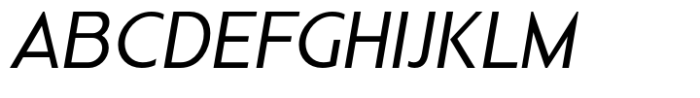 Nonia Regular Italic Font UPPERCASE