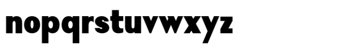Nonia Small Black Condensed Font LOWERCASE