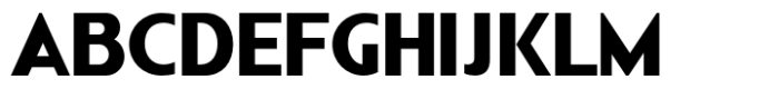 Nonia Small Black Font UPPERCASE