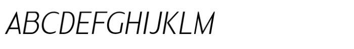 Nonia Small CAPS Nonia Small CAPS Extra Light Condensed Italic FONT