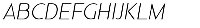 Nonia Small CAPS Nonia Small CAPS Extra Light Italic Font UPPERCASE