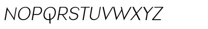 Nonia Small CAPS Nonia Small CAPS Extra Light Italic Font LOWERCASE