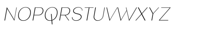 Nonia Small CAPS Nonia Small CAPS Thin Italic Font LOWERCASE
