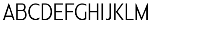 Nonia Small Light Condensed Font UPPERCASE