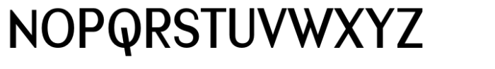 Nonia Small Medium Condensed Font UPPERCASE