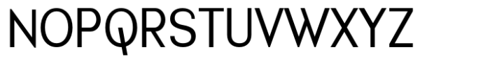 Nonia Small Regular Condensed Font UPPERCASE