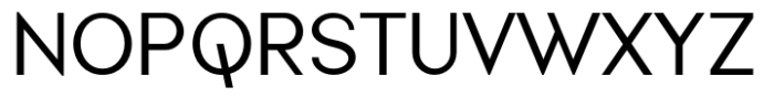 Nonia Small Regular Font UPPERCASE