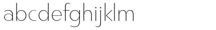 Nonia Small Thin FONT