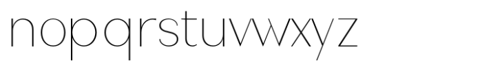 Nonia Thin Font LOWERCASE