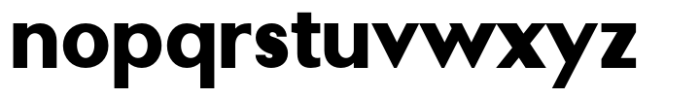 Nonia X Nonia X Black Font LOWERCASE