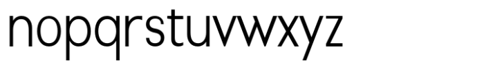 Nonia X Nonia X Light Condensed Font LOWERCASE