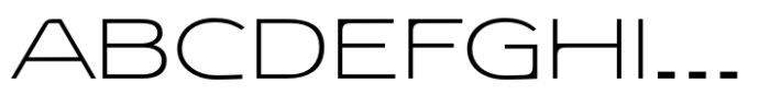 Nonkonform Light Font UPPERCASE