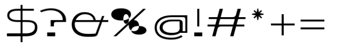 Nonkonform Regular Font OTHER CHARS
