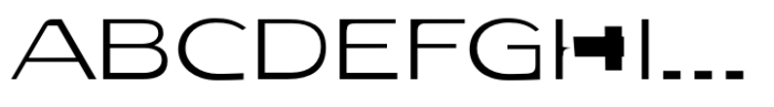 Nonkonform Regular Font UPPERCASE