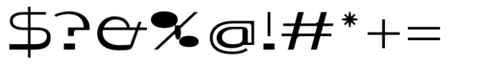 Nonkonform Semibold Font OTHER CHARS