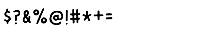 Nonsense Note Font OTHER CHARS