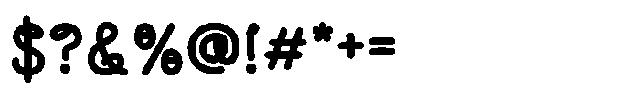 Noodle Twine Font OTHER CHARS