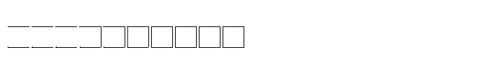 Noods Soup Extrude Font OTHER CHARS