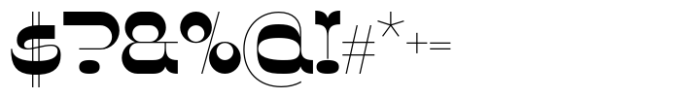 Noon Desert Font OTHER CHARS