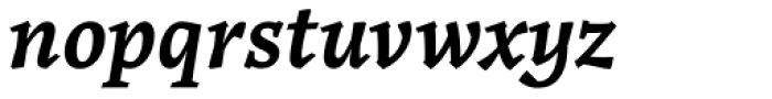 Noort Semibold Italic Font LOWERCASE